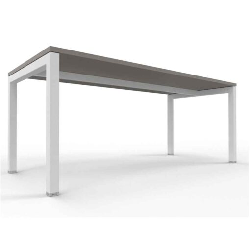 Escritorio de oficina - Estructura metálica y tablero de madera - Imagen 2